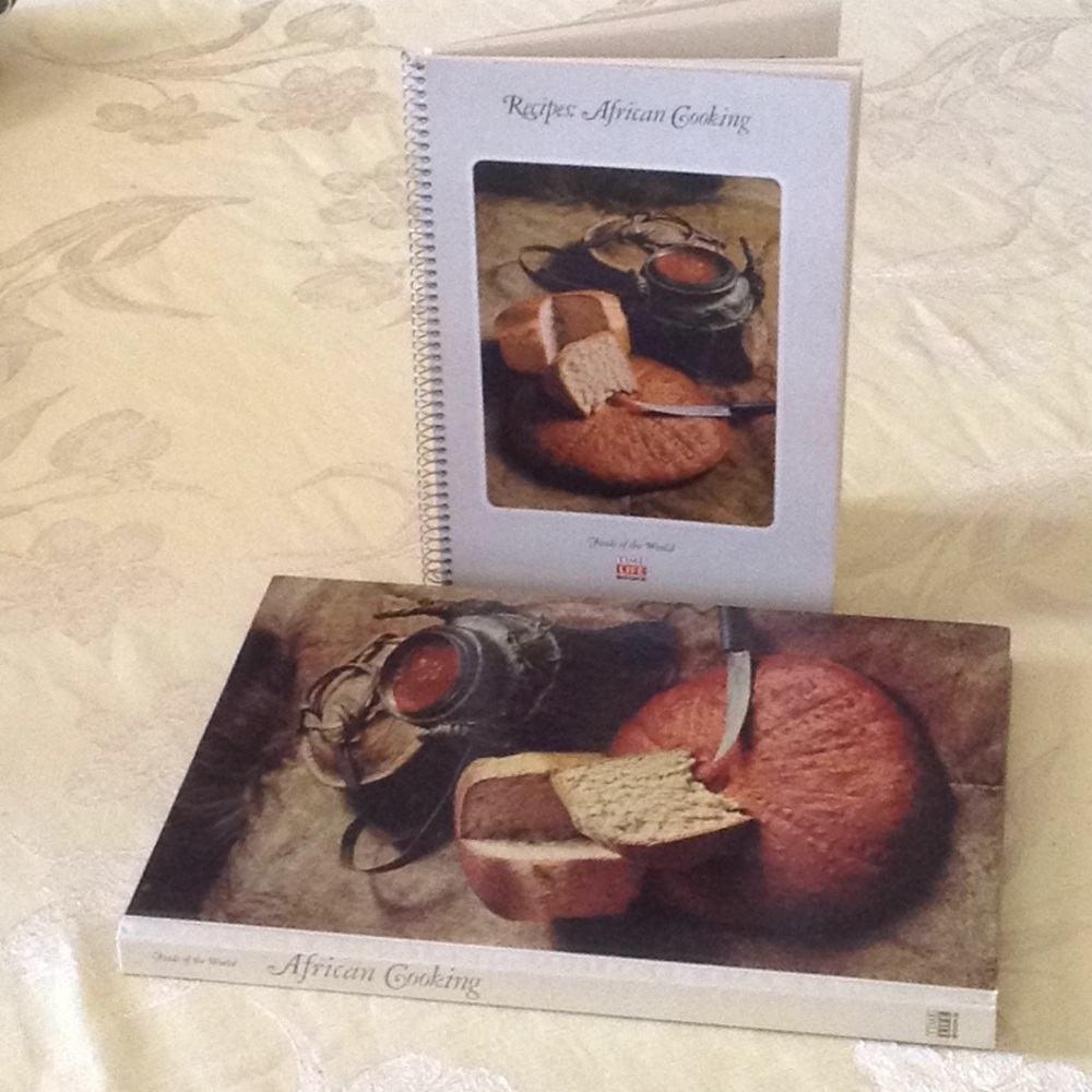 African Cooking: Foods of the World 1974, 2 Pc Set